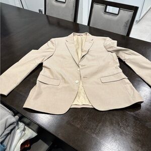 Tommy Hilfiger Beige/Brown Suitcoat/Blazer